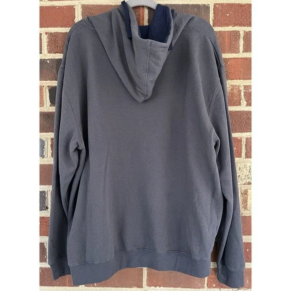 Old Dominion Monarchs Mens XXL Hoodie Sweatshirt Colosseum University Embroidery - Picture 4 of 8